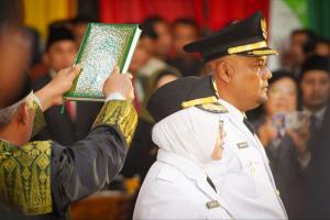 Afni "Wartawati Hebat" Resmi Menjabat Bupati Siak
